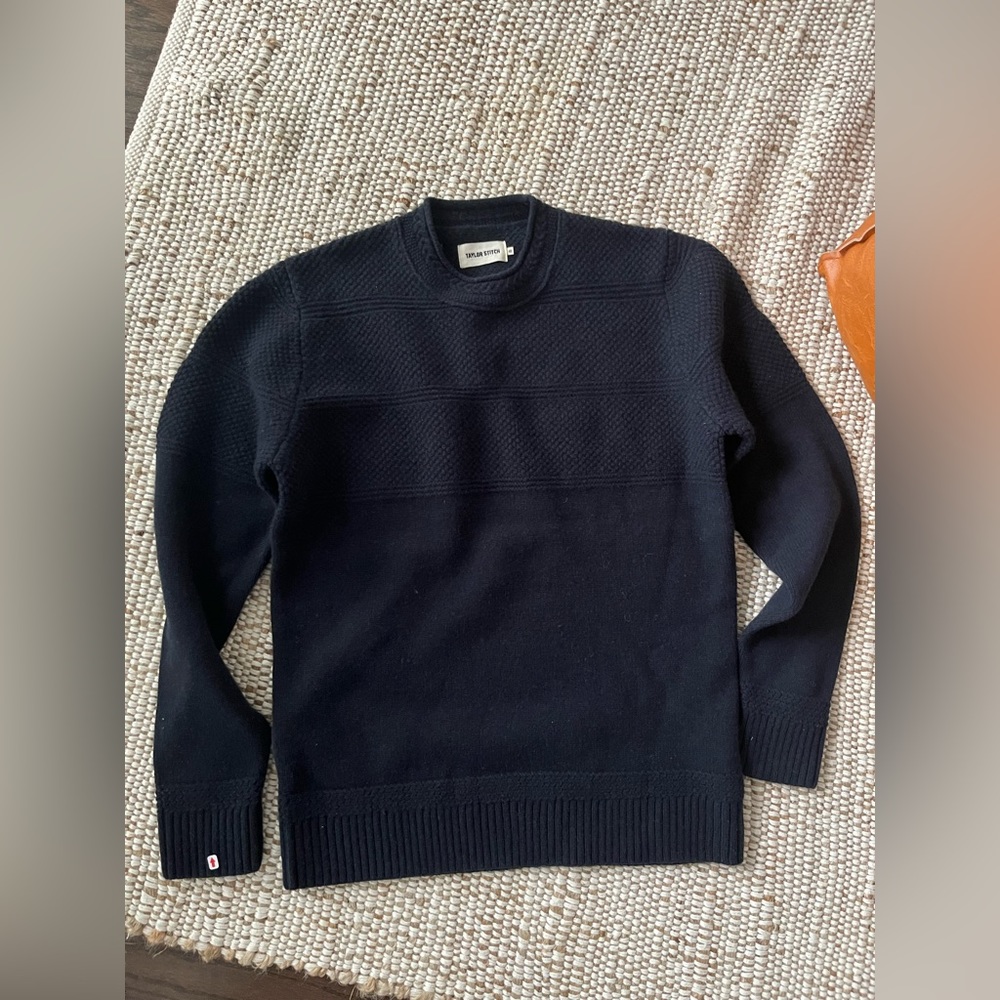 Cozy textured sweater